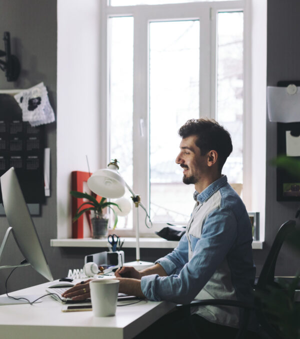 handsome-businessman-working-office